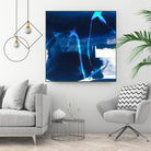 Tidal Atmosphere I by Sisa Jasper on GIANT ART - blue abstract