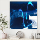 Tidal Atmosphere I by Sisa Jasper on GIANT ART - blue abstract