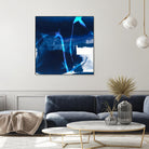 Tidal Atmosphere I by Sisa Jasper on GIANT ART - blue abstract