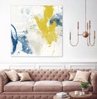 Impulse I by Sisa Jasper on GIANT ART - blue abstract
