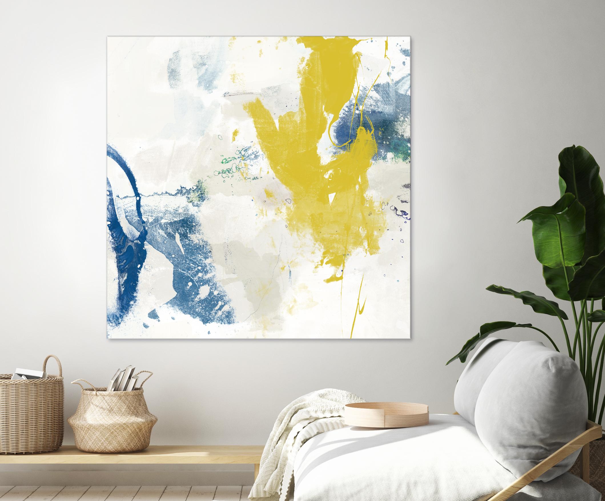 Impulse I by Sisa Jasper on GIANT ART - blue abstract