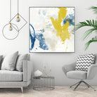 Impulse I by Sisa Jasper on GIANT ART - blue abstract
