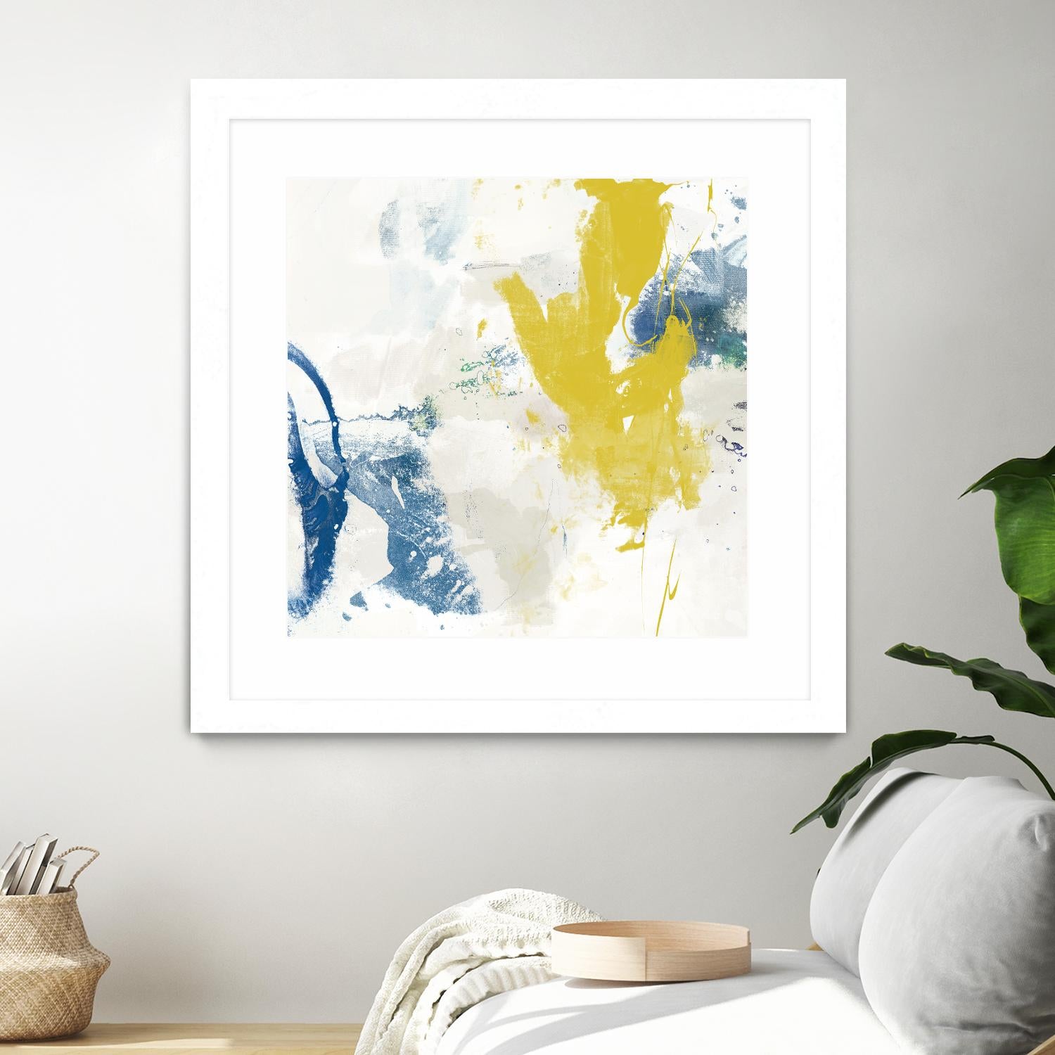 Impulse I by Sisa Jasper on GIANT ART - blue abstract