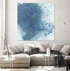Crystalline II by Chariklia Zarris on GIANT ART - blue abstract