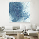 Crystalline II by Chariklia Zarris on GIANT ART - blue abstract