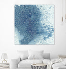 Crystalline II by Chariklia Zarris on GIANT ART - blue abstract