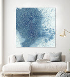 Crystalline II by Chariklia Zarris on GIANT ART - blue abstract