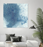 Crystalline II by Chariklia Zarris on GIANT ART - blue abstract