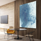 Crystalline II by Chariklia Zarris on GIANT ART - blue abstract