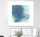 Crystalline II by Chariklia Zarris on GIANT ART - blue abstract