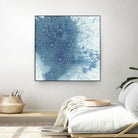 Crystalline II by Chariklia Zarris on GIANT ART - blue abstract