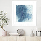 Crystalline II by Chariklia Zarris on GIANT ART - blue abstract