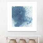 Crystalline II by Chariklia Zarris on GIANT ART - blue abstract