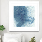 Crystalline II by Chariklia Zarris on GIANT ART - blue abstract