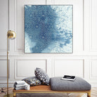 Crystalline II by Chariklia Zarris on GIANT ART - blue abstract