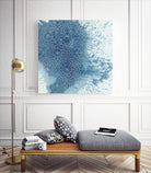 Crystalline II by Chariklia Zarris on GIANT ART - blue abstract