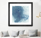 Crystalline II by Chariklia Zarris on GIANT ART - blue abstract