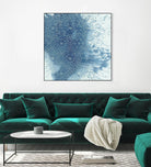 Crystalline II by Chariklia Zarris on GIANT ART - blue abstract