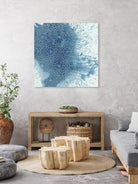 Crystalline II by Chariklia Zarris on GIANT ART - blue abstract