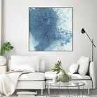 Crystalline II by Chariklia Zarris on GIANT ART - blue abstract