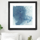 Crystalline II by Chariklia Zarris on GIANT ART - blue abstract