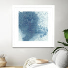 Crystalline II by Chariklia Zarris on GIANT ART - blue abstract