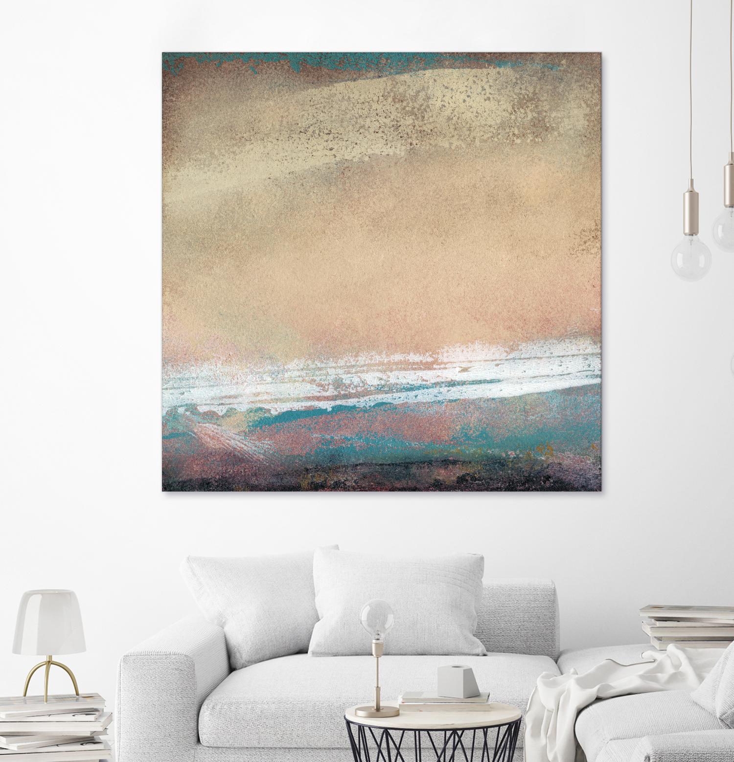 Origin Abstract III by Sharon Gordon on GIANT ART - brown abstract