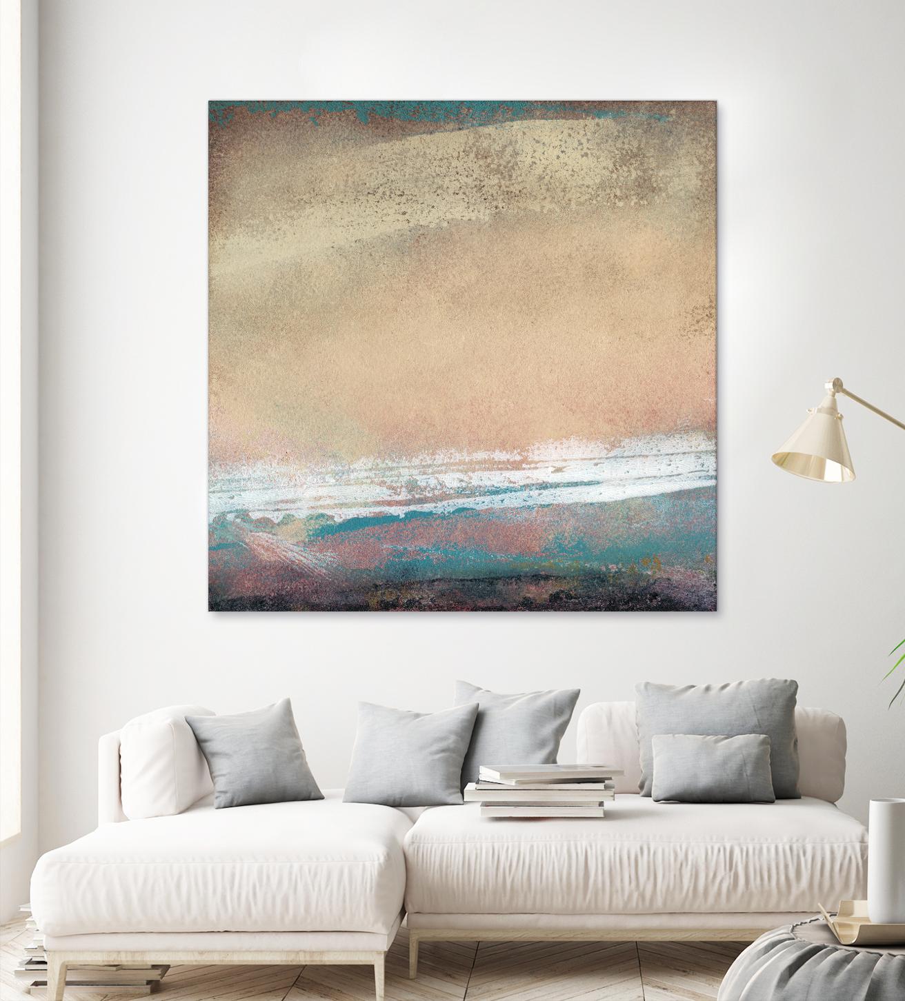 Origin Abstract III by Sharon Gordon on GIANT ART - brown abstract