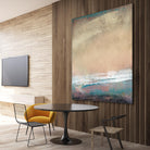 Origin Abstract III by Sharon Gordon on GIANT ART - brown abstract