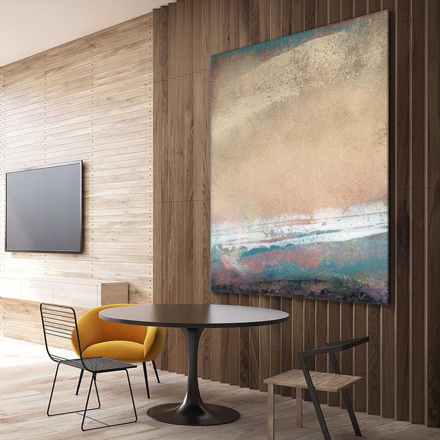 Origin Abstract III by Sharon Gordon on GIANT ART - brown abstract