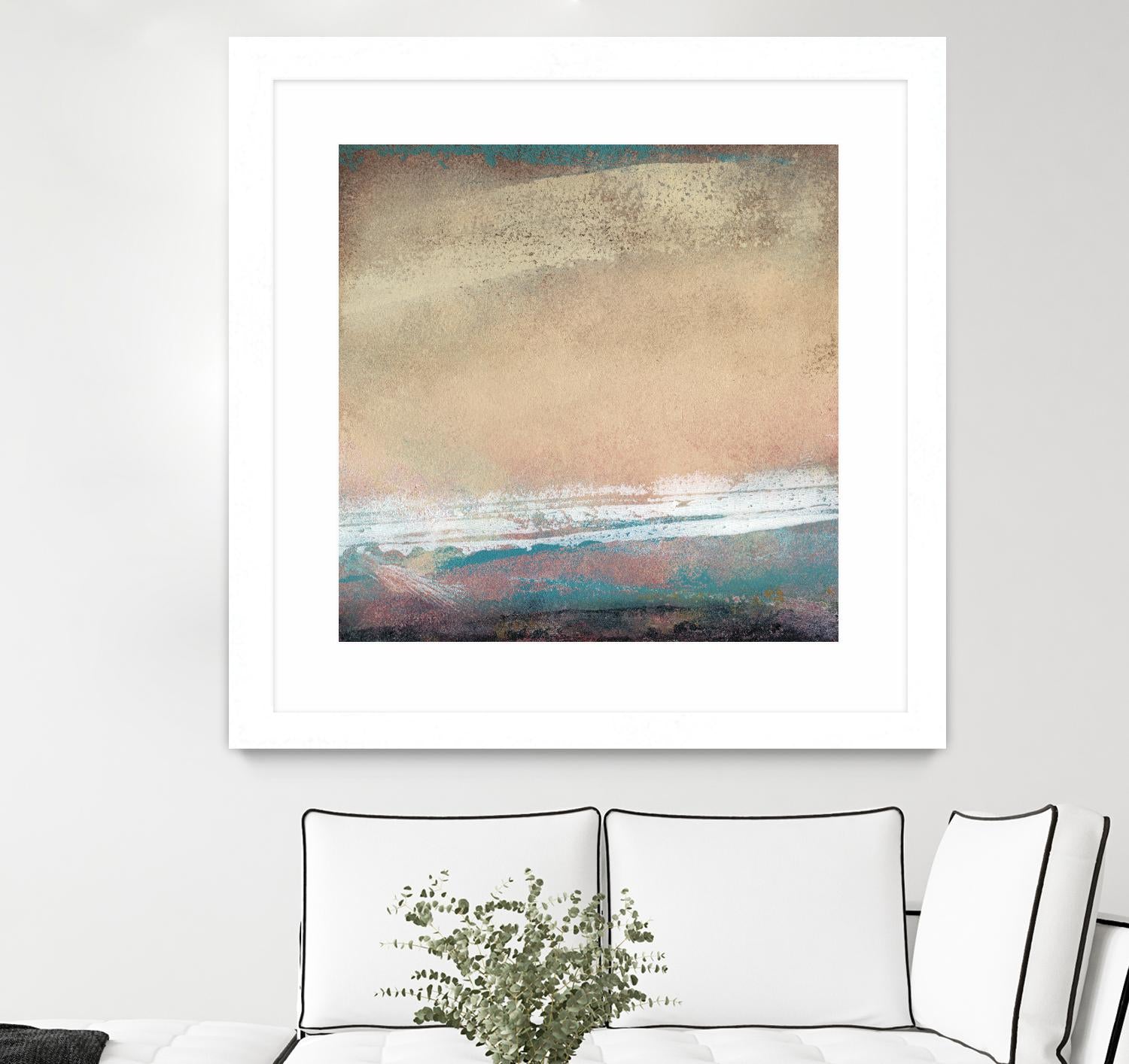 Origin Abstract III by Sharon Gordon on GIANT ART - brown abstract