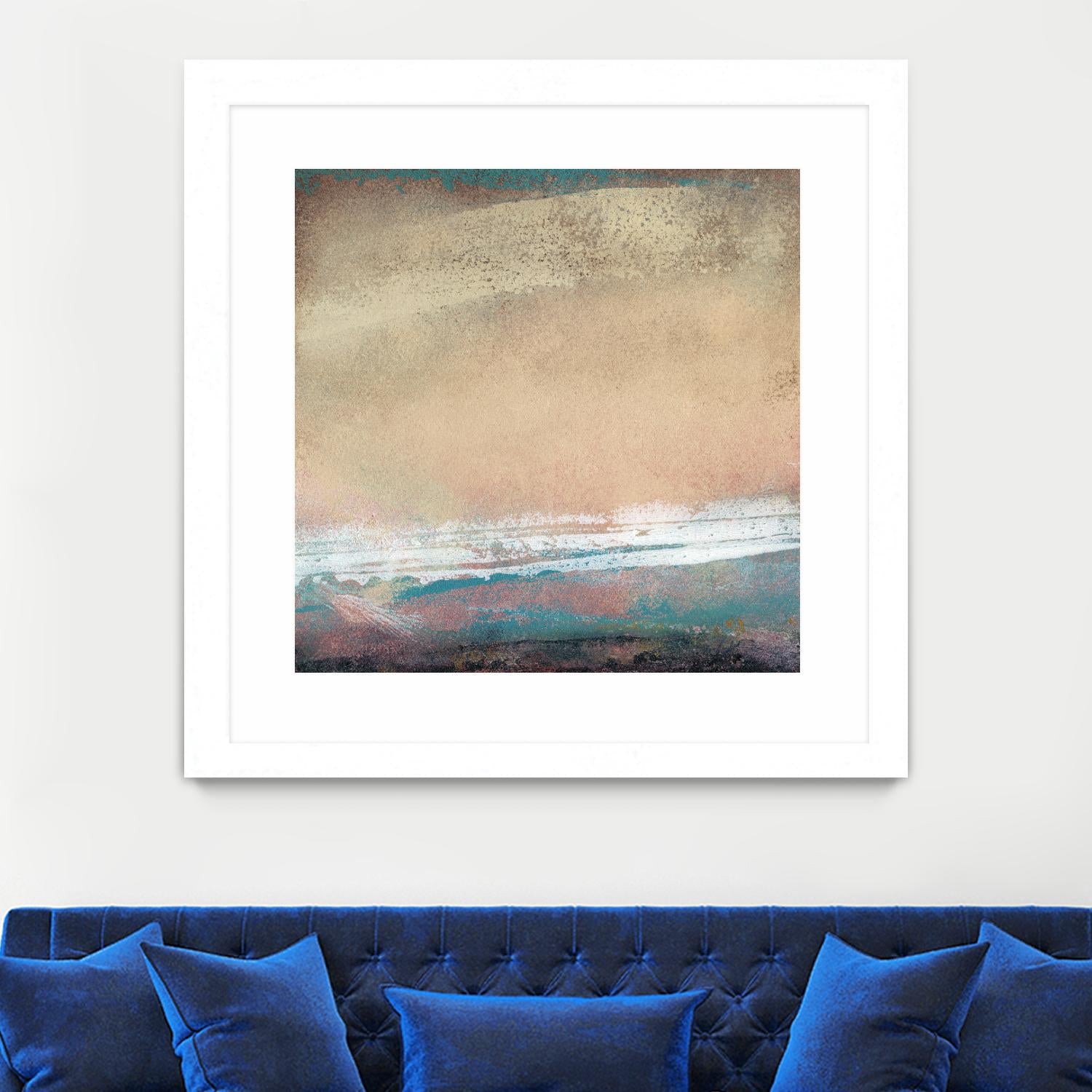 Origin Abstract III by Sharon Gordon on GIANT ART - brown abstract