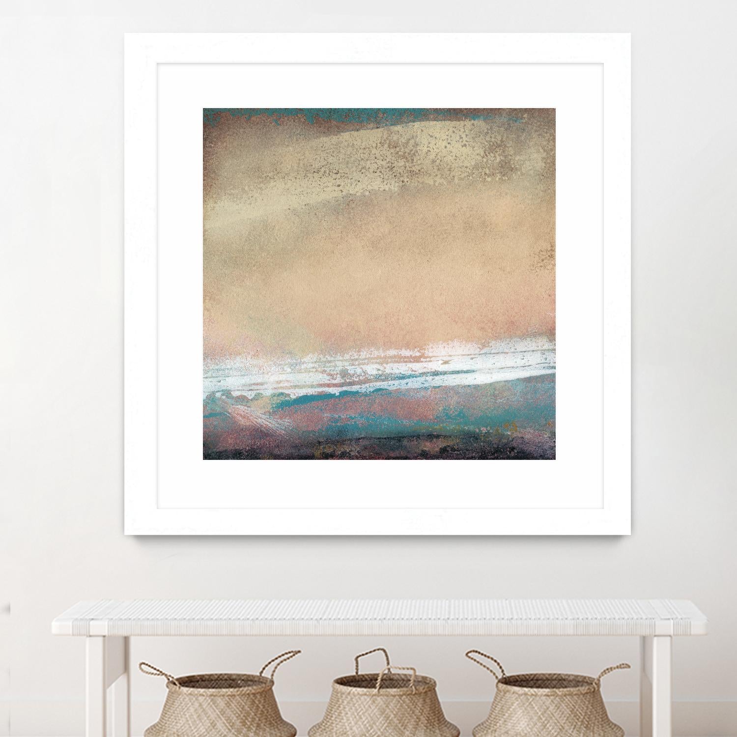 Origin Abstract III by Sharon Gordon on GIANT ART - brown abstract