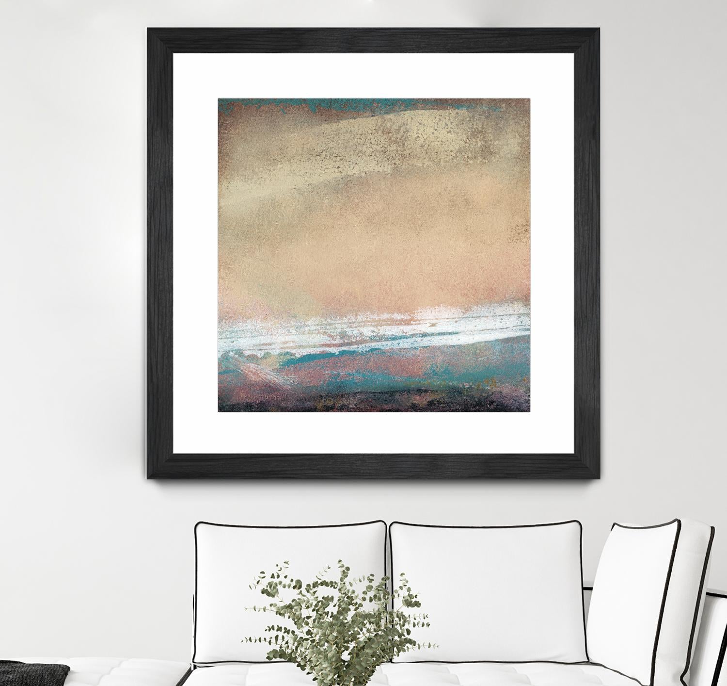 Origin Abstract III by Sharon Gordon on GIANT ART - brown abstract