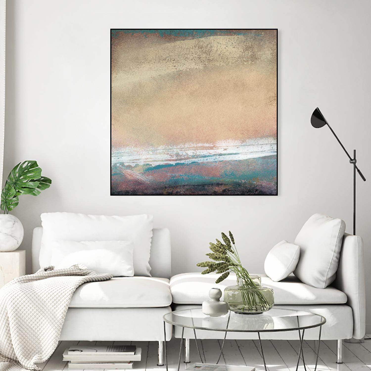 Origin Abstract III by Sharon Gordon on GIANT ART - brown abstract