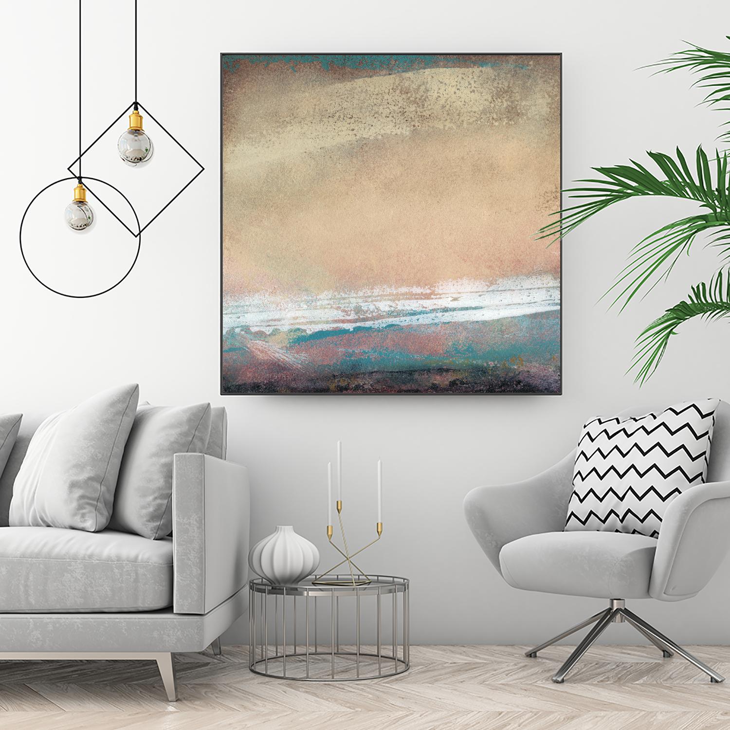 Origin Abstract III by Sharon Gordon on GIANT ART - brown abstract