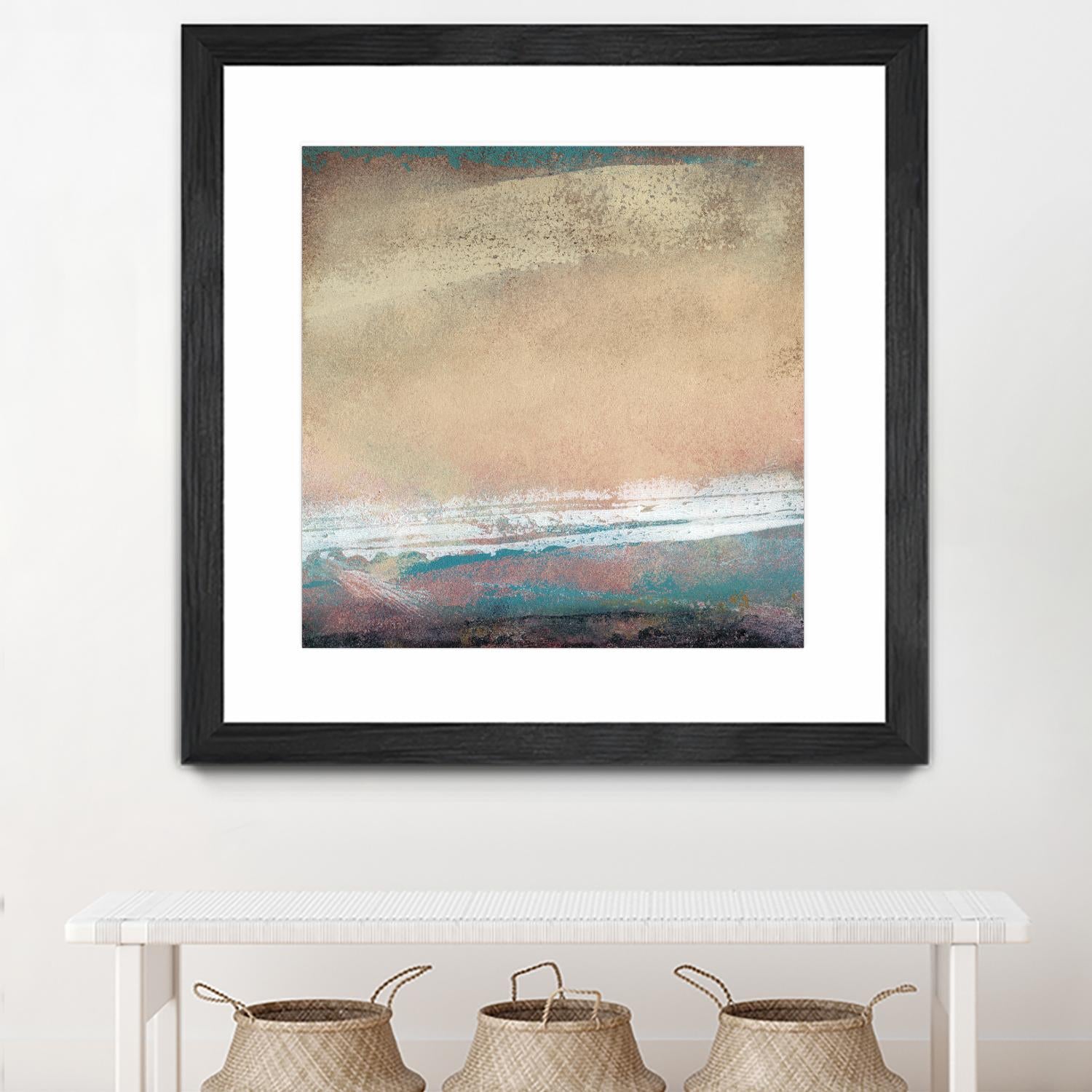 Origin Abstract III by Sharon Gordon on GIANT ART - brown abstract