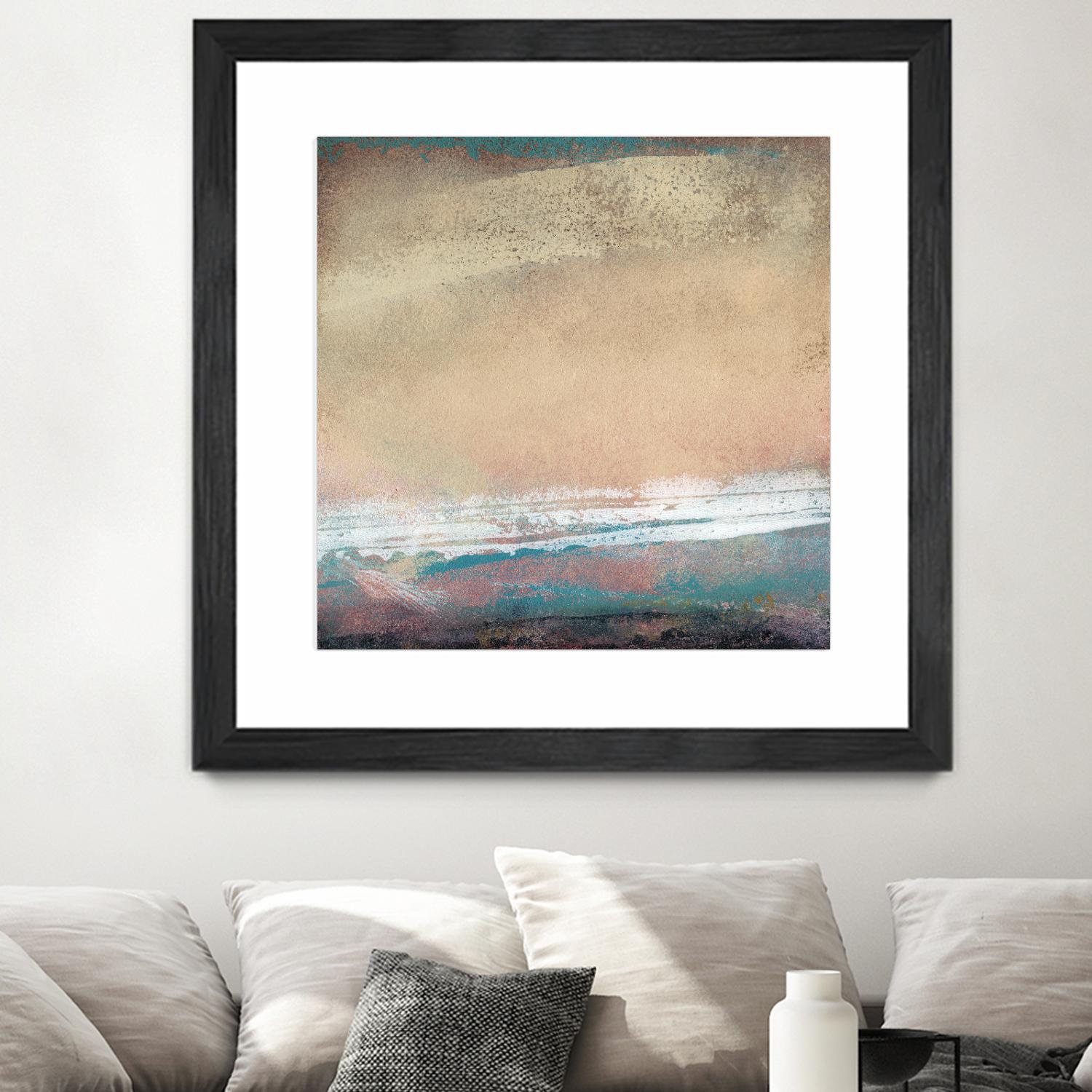 Origin Abstract III by Sharon Gordon on GIANT ART - brown abstract