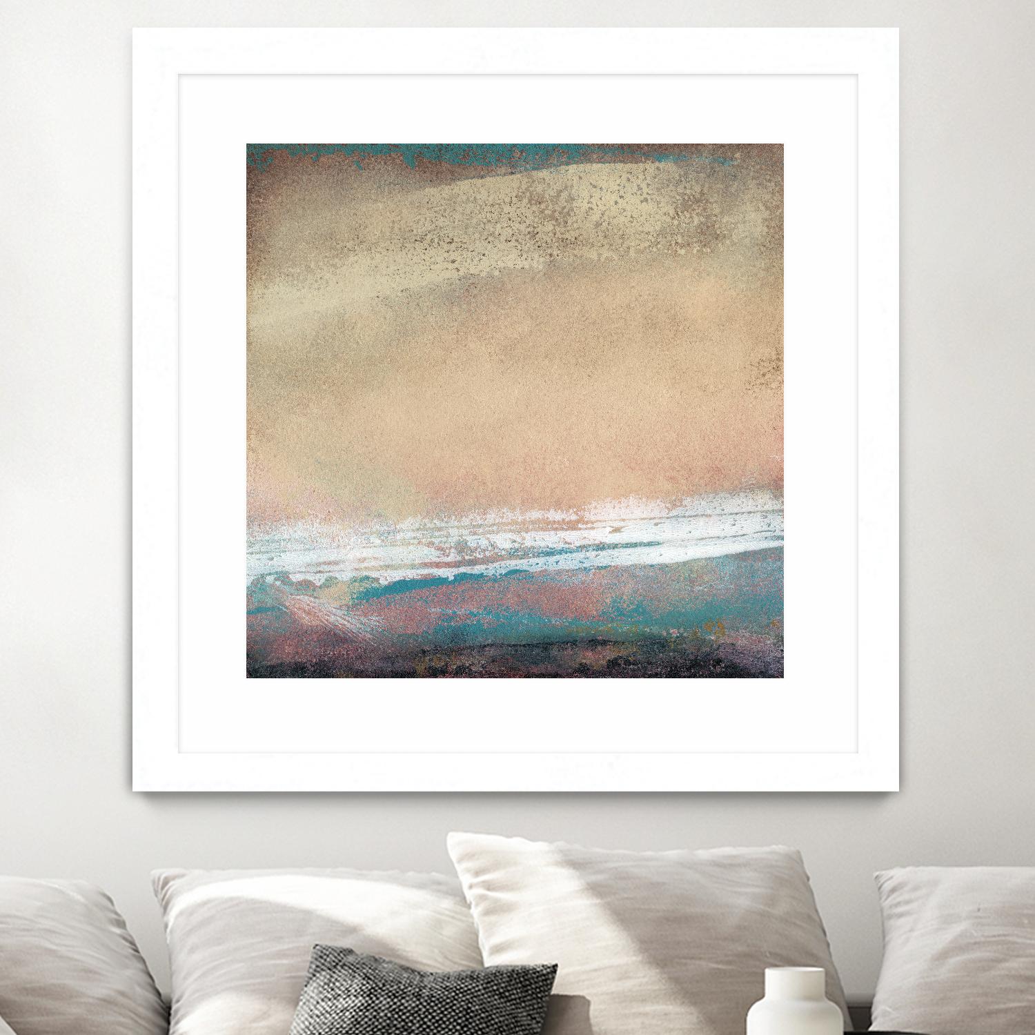 Origin Abstract III by Sharon Gordon on GIANT ART - brown abstract