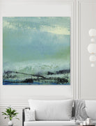 Origin Abstract V by Sharon Gordon on GIANT ART - green abstract