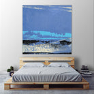 Origin Abstract VIII by Sharon Gordon on GIANT ART - blue abstract