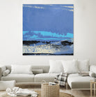 Origin Abstract VIII by Sharon Gordon on GIANT ART - blue abstract