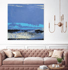 Origin Abstract VIII by Sharon Gordon on GIANT ART - blue abstract