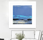 Origin Abstract VIII by Sharon Gordon on GIANT ART - blue abstract