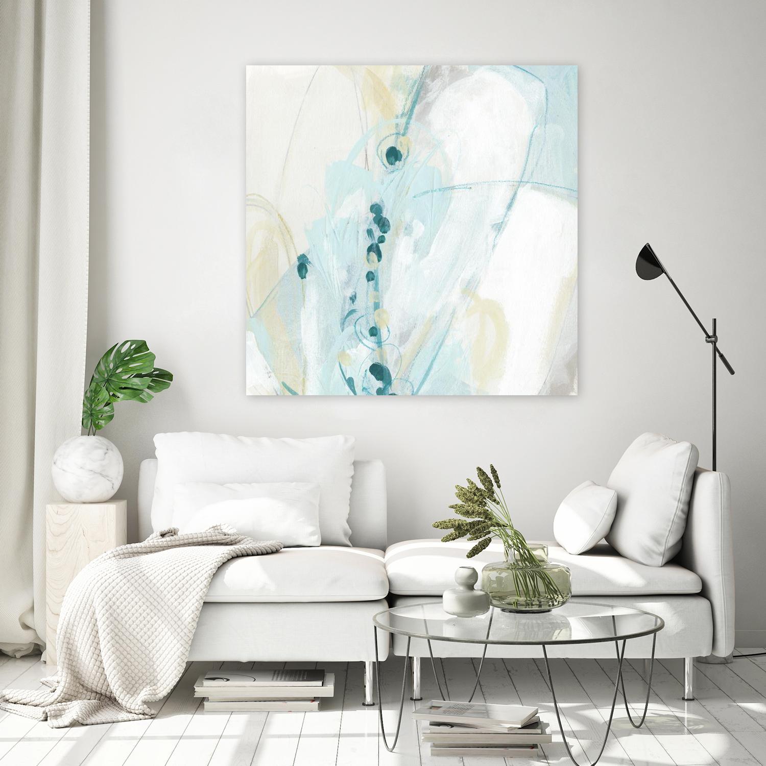 Sea Story IV by June Erica Vess on GIANT ART - blue abstract