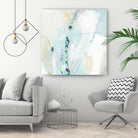 Sea Story IV by June Erica Vess on GIANT ART - blue abstract