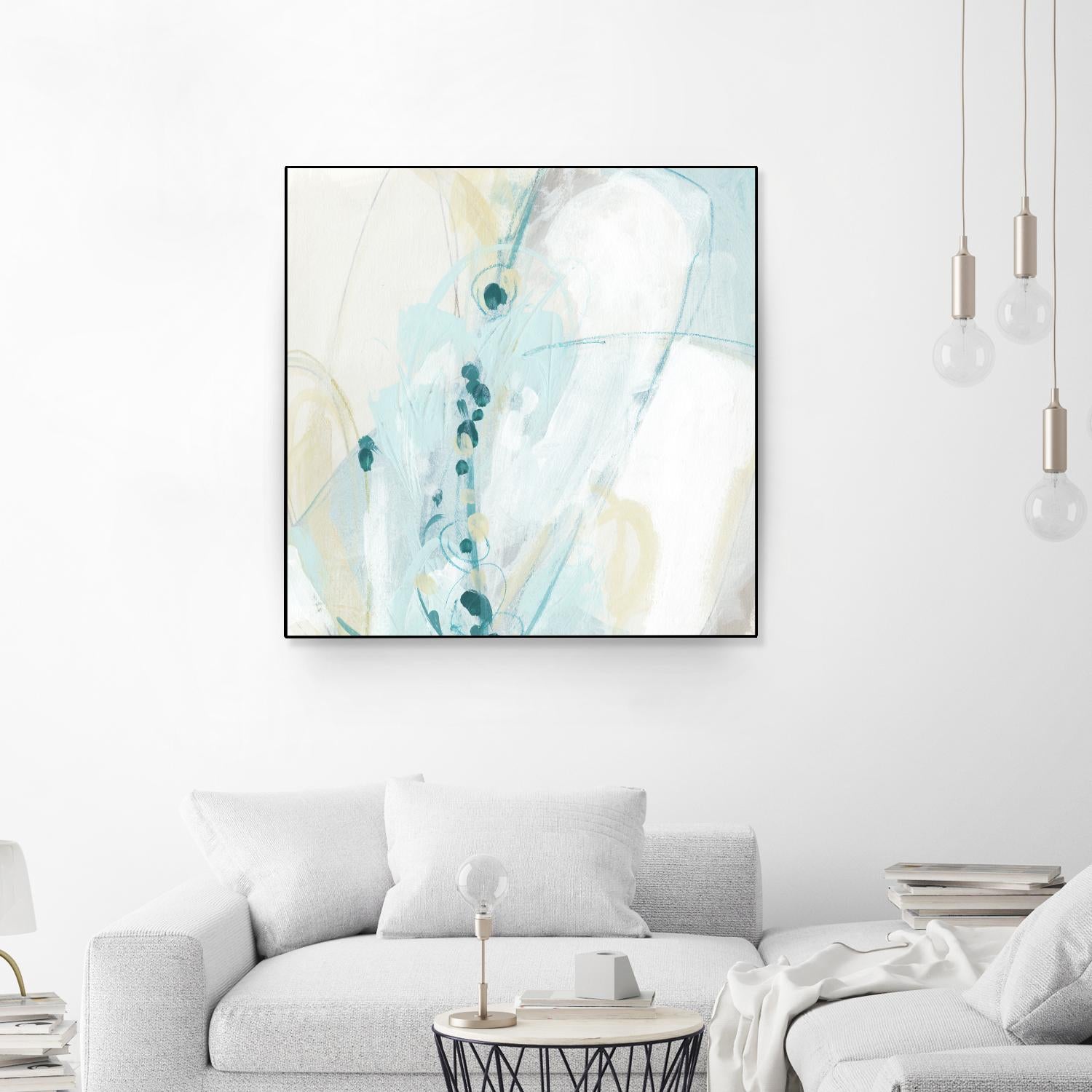 Sea Story IV by June Erica Vess on GIANT ART - blue abstract