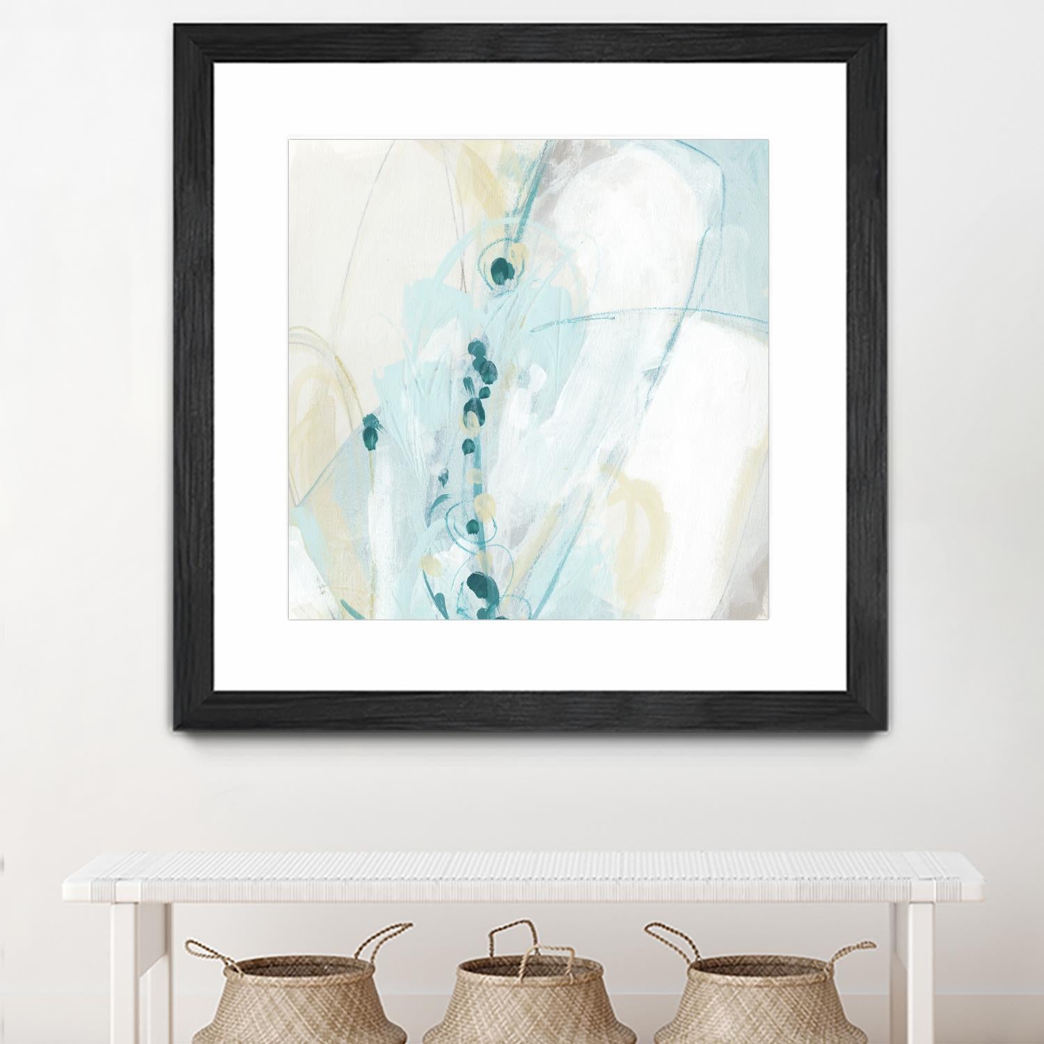 Sea Story IV by June Erica Vess on GIANT ART - blue abstract