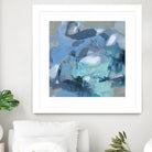 Abstract Blues I by Christina Long on GIANT ART - blue abstract