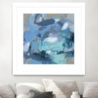 Abstract Blues I by Christina Long on GIANT ART - blue abstract